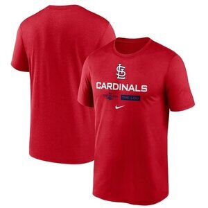 Nike St Louis Cardinals 2022 Postseason Authentic Collection Dugout T NWT Small